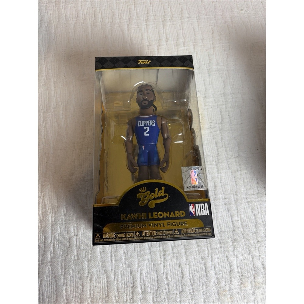 Funko Gold Kawhi Leonard 5-inch Premium Vinyl Figure NBA Clippers